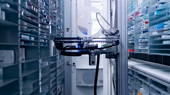 Pharma store room automated